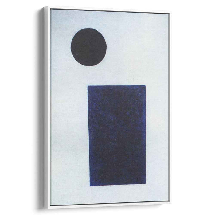 Quadrilateral and the circle (1915) by Kazimir Malevich