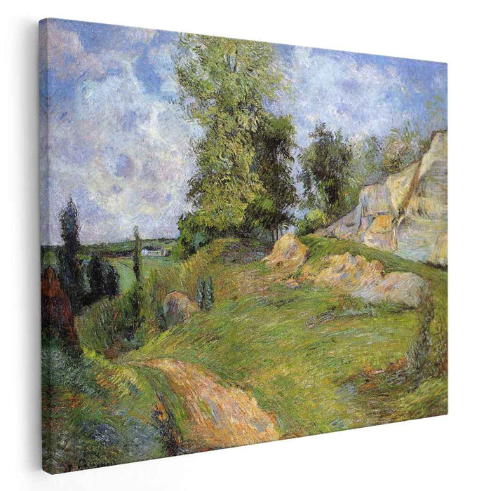 Quarries at Pontoise II (1882) by Paul Gauguin