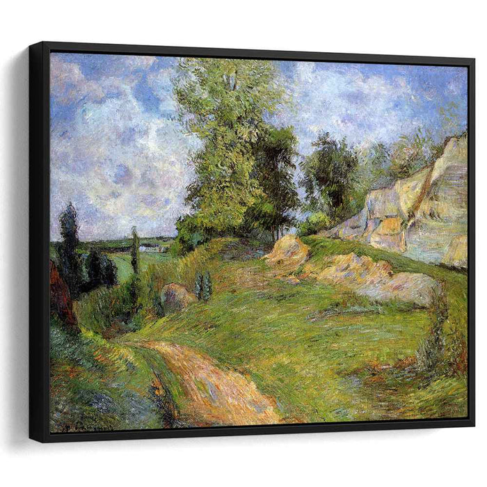 Quarries at Pontoise II (1882) by Paul Gauguin