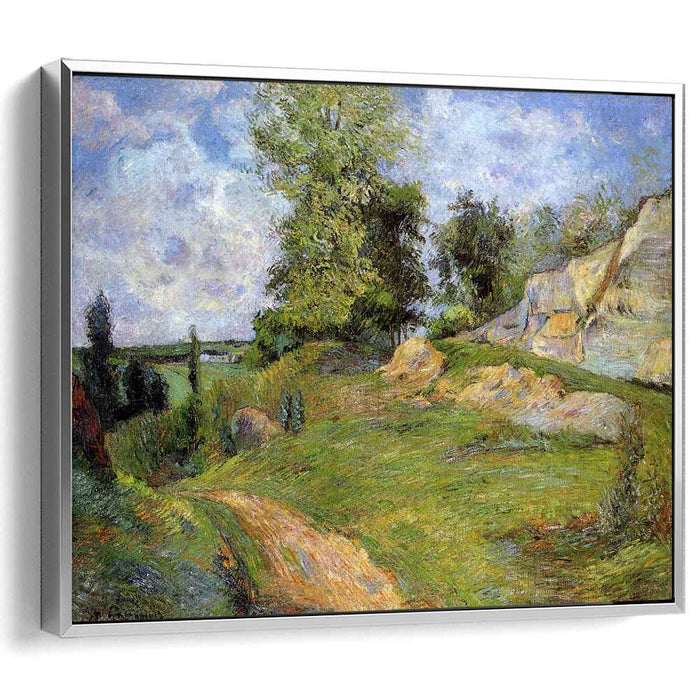 Quarries at Pontoise II (1882) by Paul Gauguin