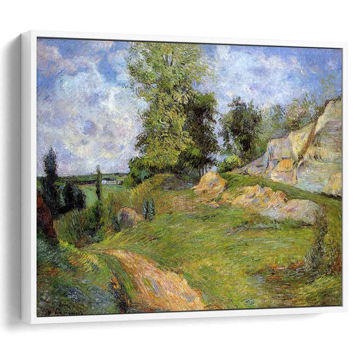 Quarries at Pontoise II (1882) by Paul Gauguin