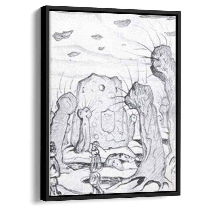 Queen Anna's tower (1913) by Nicholas Roerich