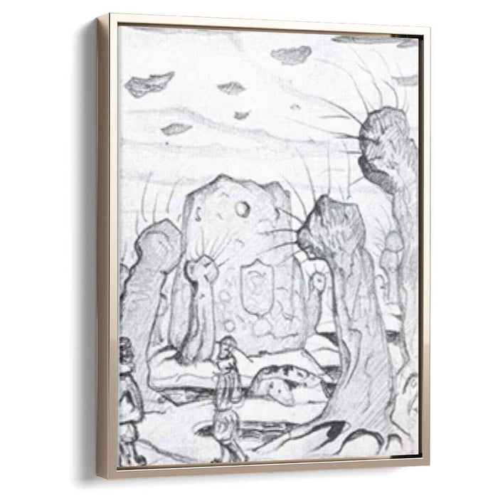 Queen Anna's tower (1913) by Nicholas Roerich