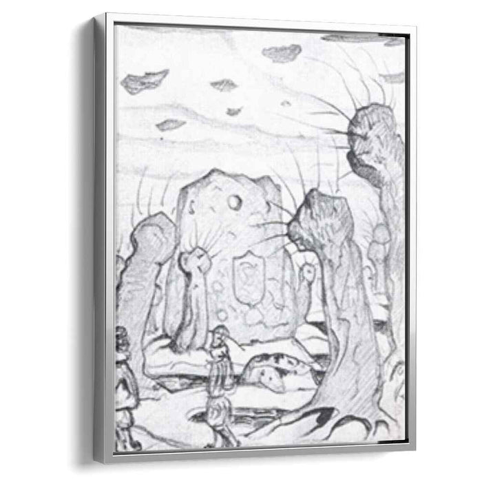 Queen Anna's tower (1913) by Nicholas Roerich