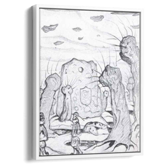 Queen Anna's tower (1913) by Nicholas Roerich