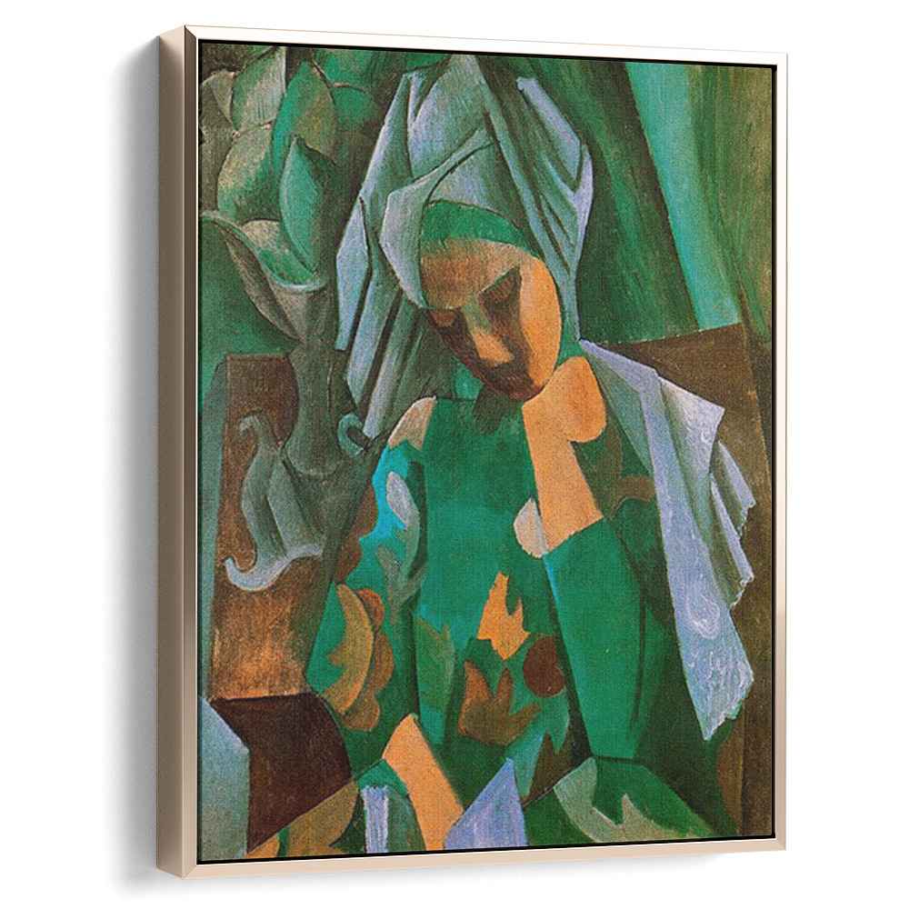 Queen Isabella (1908) by Pablo Picasso - Canvas Artwork — Kanvah, image size:1000x1000