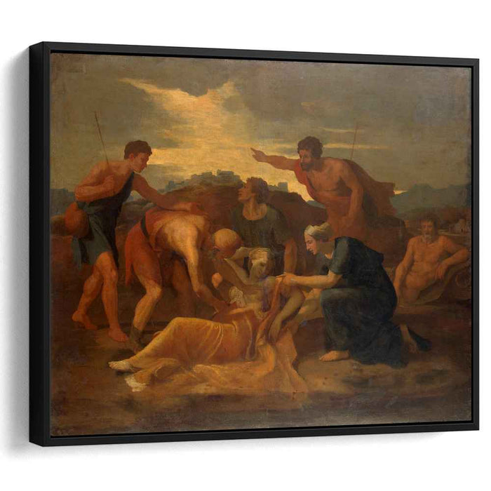 Queen Zenobia Found on the Banks of the Arax (1634) by Nicolas Poussin