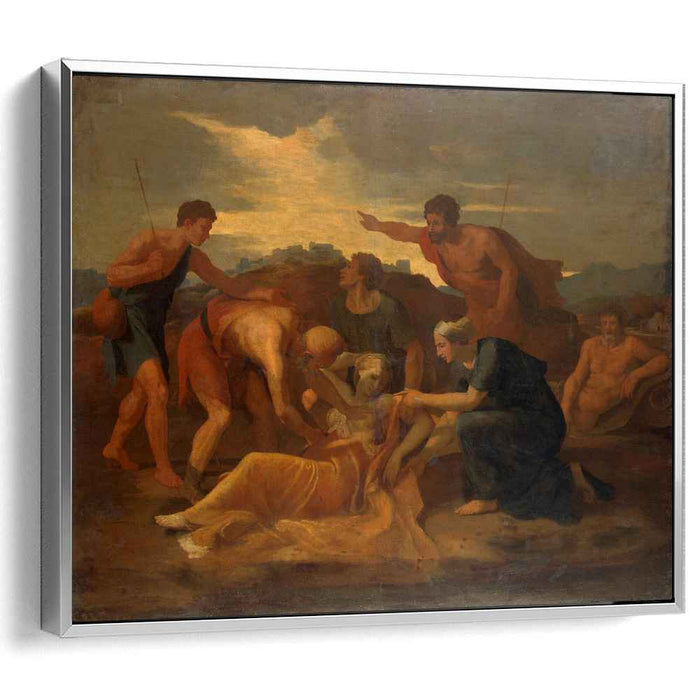 Queen Zenobia Found on the Banks of the Arax (1634) by Nicolas Poussin