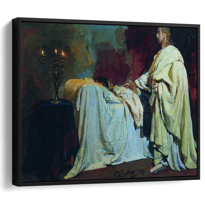 Raising of Jairus Daughter (1870) by Ilya Repin