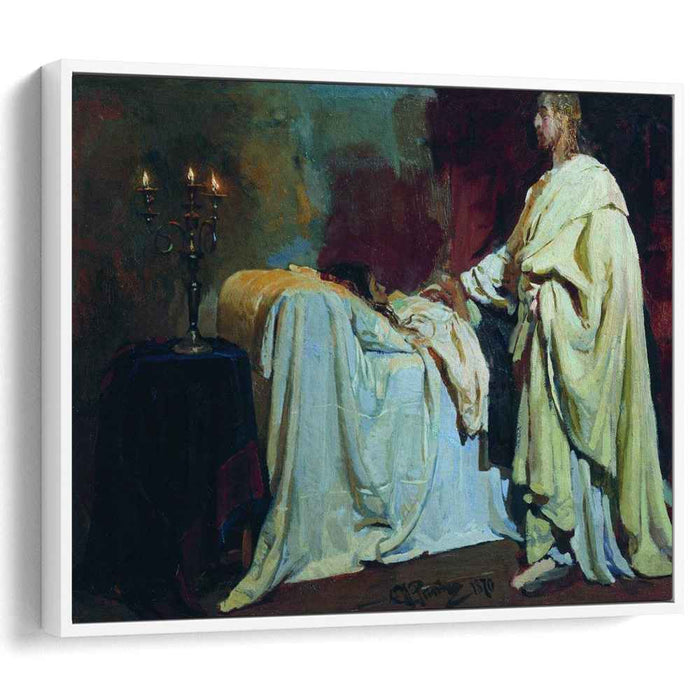 Raising of Jairus Daughter (1870) by Ilya Repin