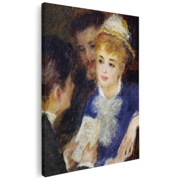 Reading the Part (1876) by Pierre-Auguste Renoir