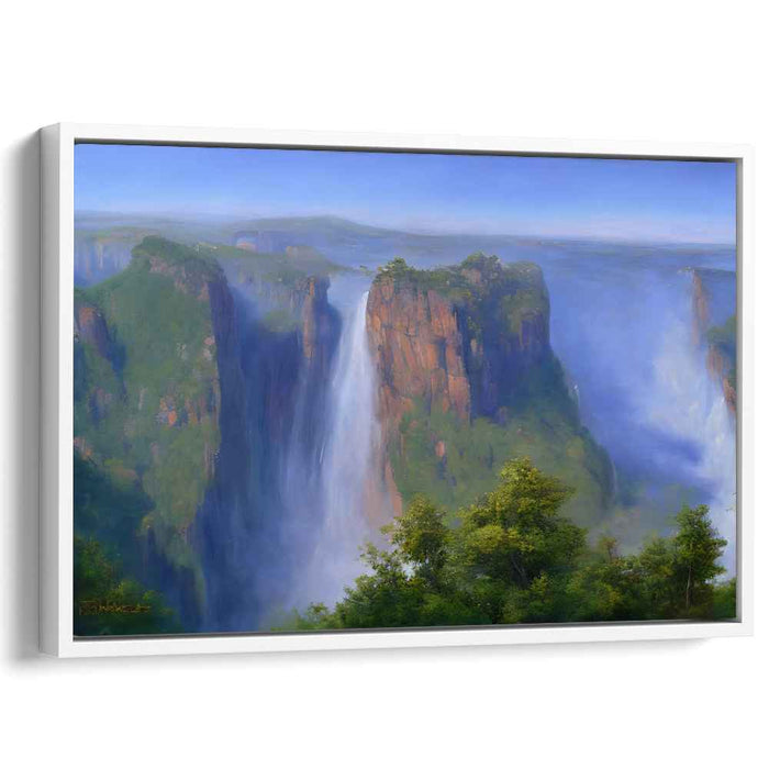 Natural Illusion: Realistic Landscape Canvas Art Print