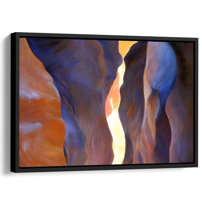 Luminous Journey Through Nature's Artistry: Luminous Journey Through Nature's Artistry Canvas Art