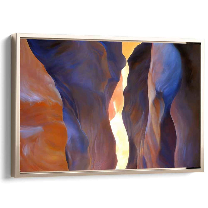 Luminous Journey Through Nature's Artistry: Luminous Journey Through Nature's Artistry Canvas Art