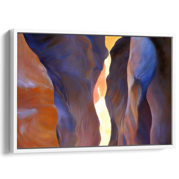 Luminous Journey Through Nature's Artistry: Luminous Journey Through Nature's Artistry Canvas Art