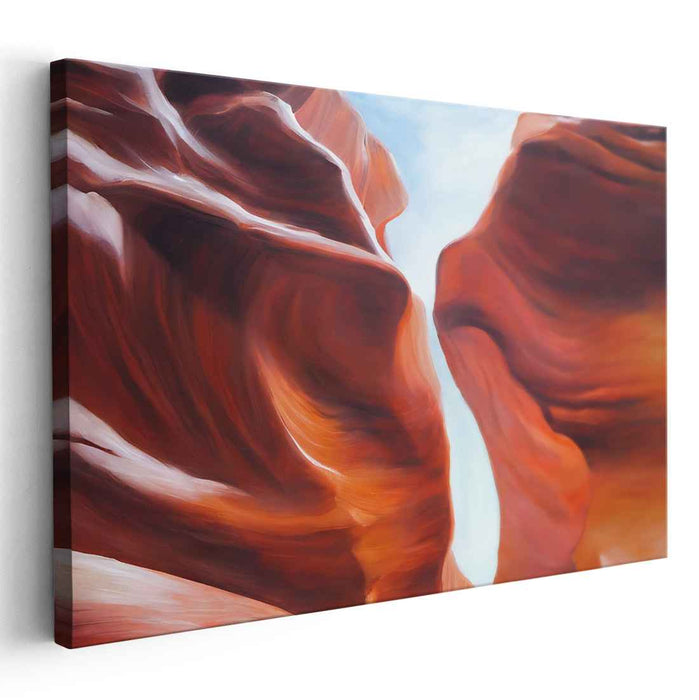 Wonderland Tapestry: Awe-Inspiring Landscape Canvas Art Print