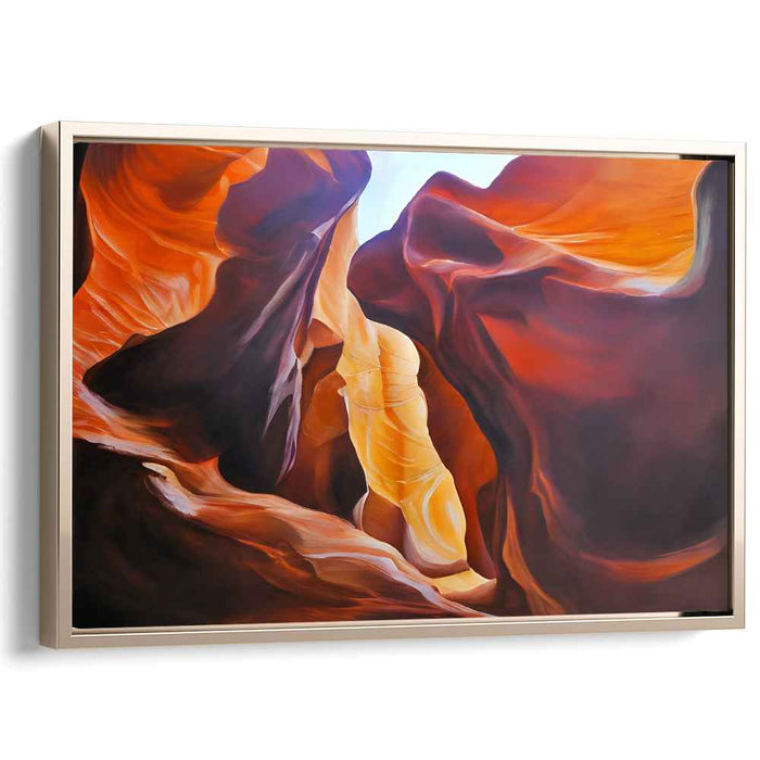 Parallel Universe Scenery: Realistic Landscape Canvas Art Print