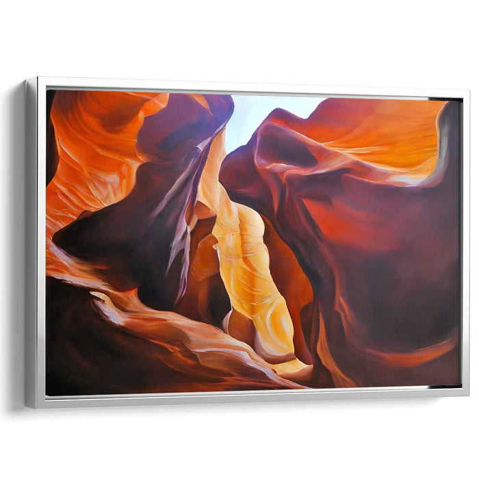Parallel Universe Scenery: Realistic Landscape Canvas Art Print