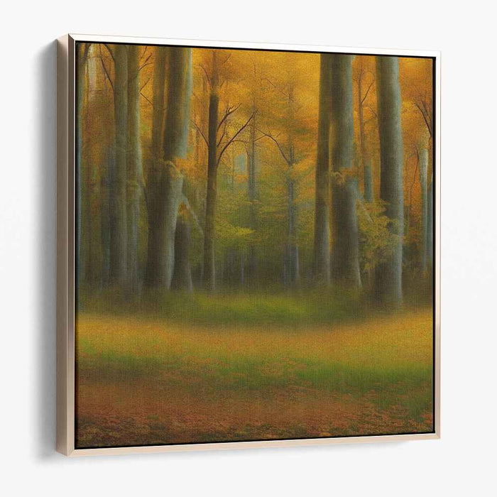 Autumn Sonata: Autumn Forest Canvas Art Print