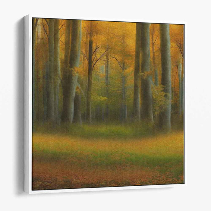 Autumn Sonata: Autumn Forest Canvas Art Print