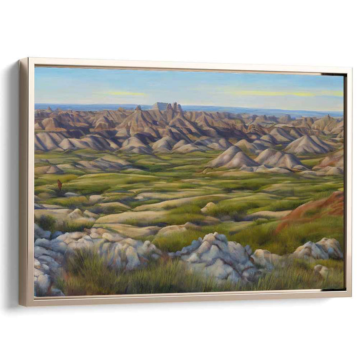 Unseen Horizons Unveiled: Realist Panoramic Landscape Canvas Art