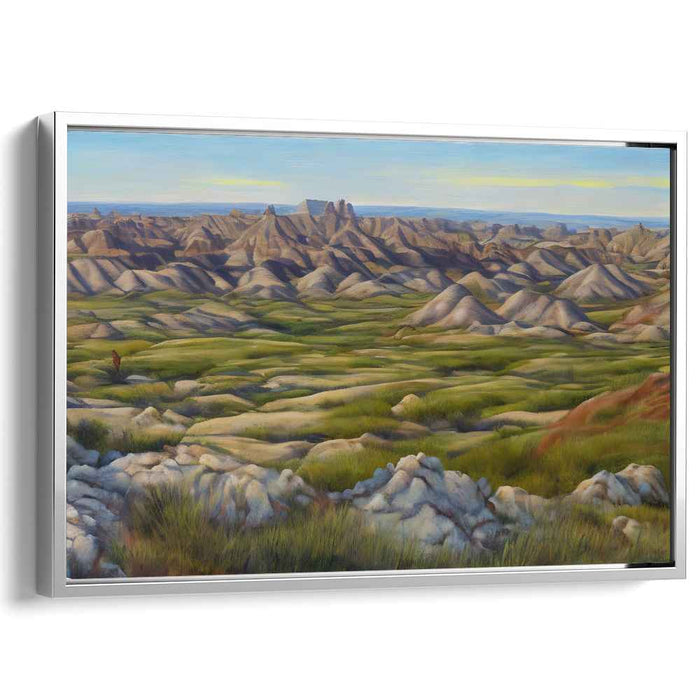 Unseen Horizons Unveiled: Realist Panoramic Landscape Canvas Art