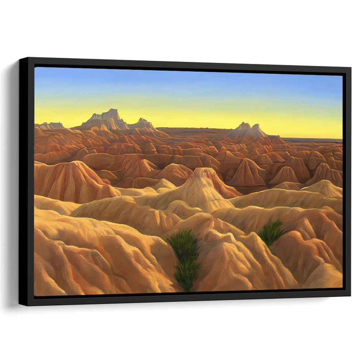 Ethereal Fields of Amber: Captivating Landscape of Golden Hues