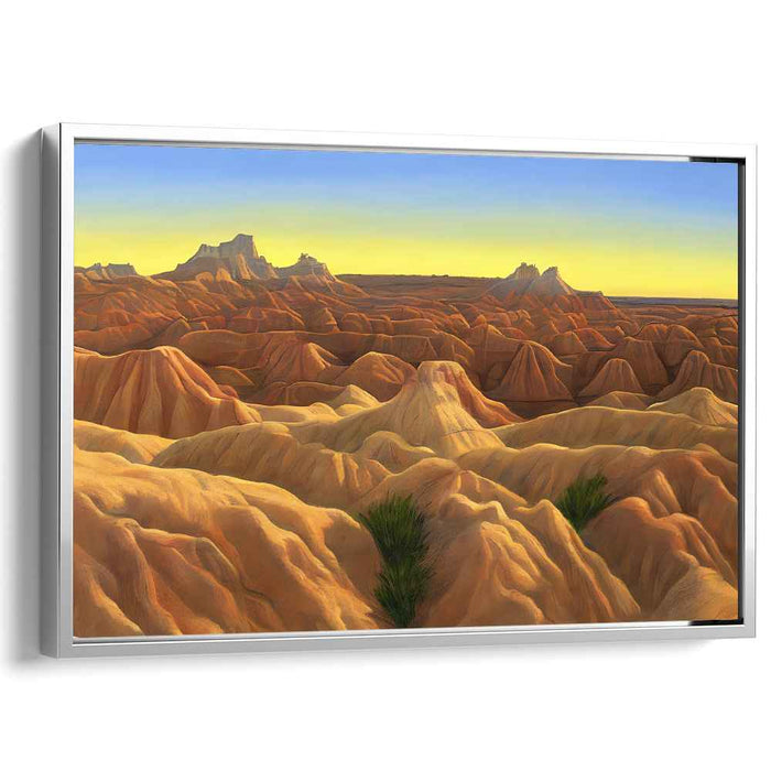 Ethereal Fields of Amber: Captivating Landscape of Golden Hues