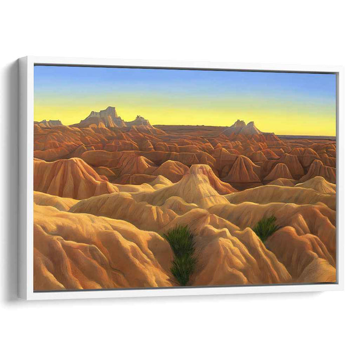 Ethereal Fields of Amber: Captivating Landscape of Golden Hues