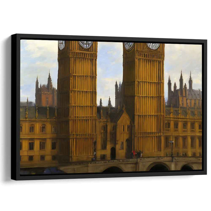 Eternal Echoes of Big Ben: A Timeless London Landmark Canvas Art Print