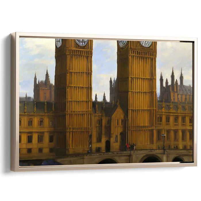 Eternal Echoes of Big Ben: A Timeless London Landmark Canvas Art Print