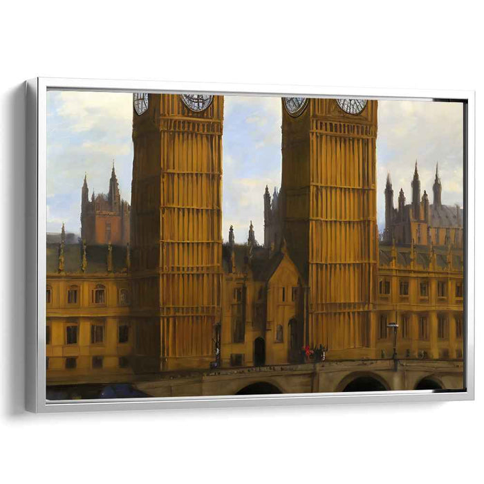 Eternal Echoes of Big Ben: A Timeless London Landmark Canvas Art Print