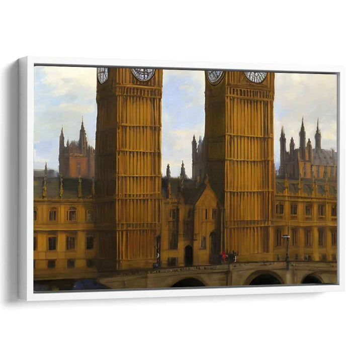 Eternal Echoes of Big Ben: A Timeless London Landmark Canvas Art Print