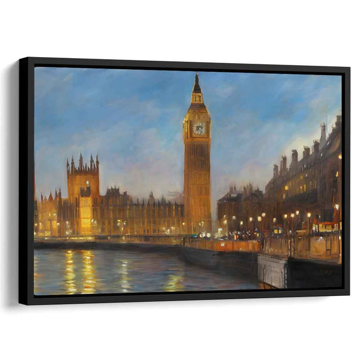 Timekeeper's Melody: Impressionistic View of Big Ben Canvas Art