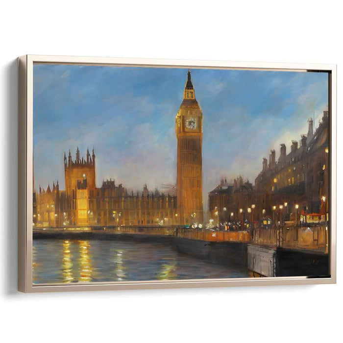 Timekeeper's Melody: Impressionistic View of Big Ben Canvas Art