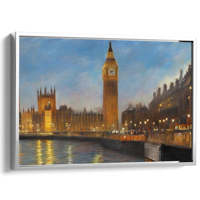 Timekeeper's Melody: Impressionistic View of Big Ben Canvas Art