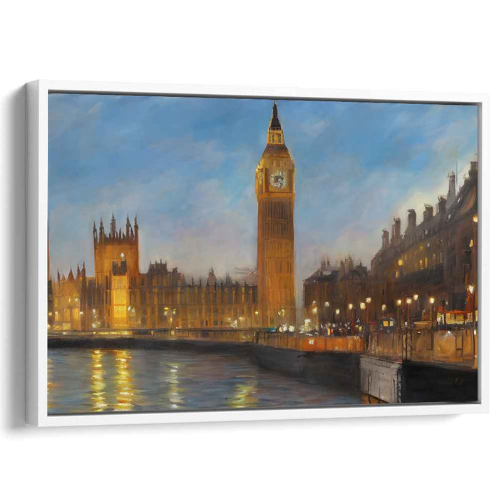 Timekeeper's Melody: Impressionistic View of Big Ben Canvas Art