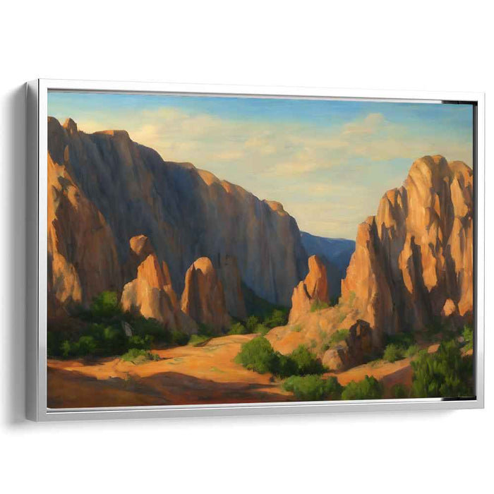 Epic Horizon Discovery: Majestic Landscape Canvas Art Print