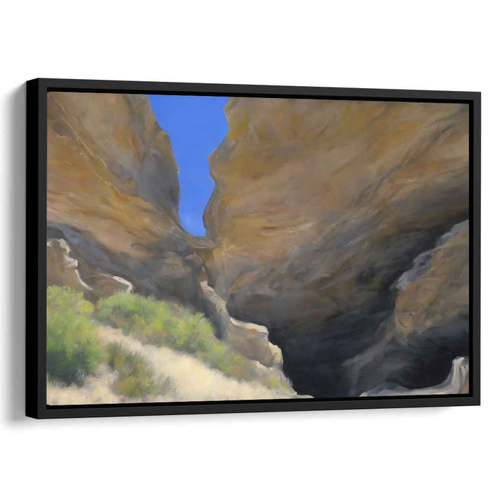 Epic Terrain Tale: A Dramatic Landscape Canvas Art Print