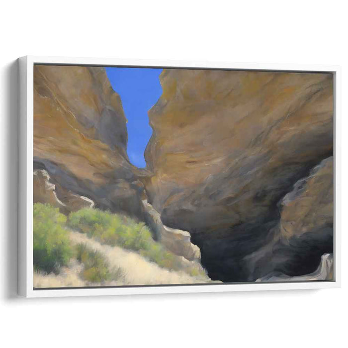 Epic Terrain Tale: A Dramatic Landscape Canvas Art Print