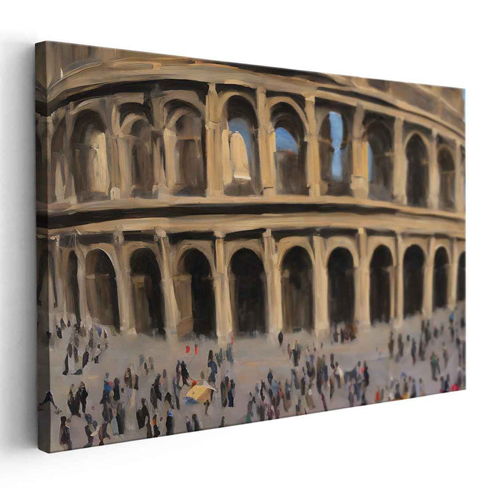 Ancient Echoes in Urban Chaos: The Colosseum and Modern Life