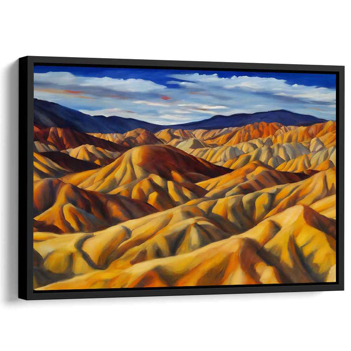 Sands Of Reverie: Majestic Desert Landscape Canvas Art