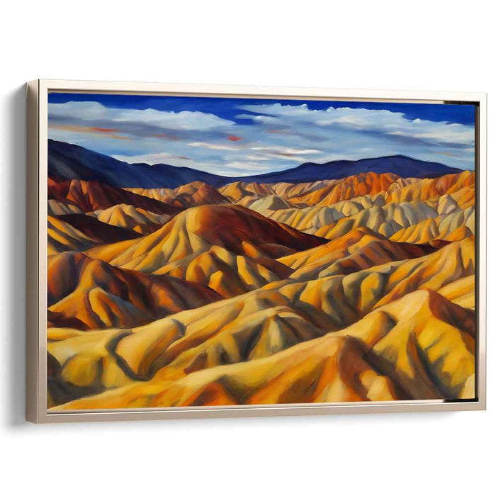 Sands Of Reverie: Majestic Desert Landscape Canvas Art