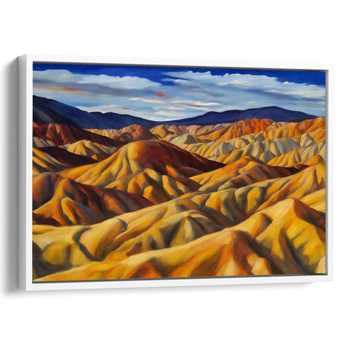 Sands Of Reverie: Majestic Desert Landscape Canvas Art