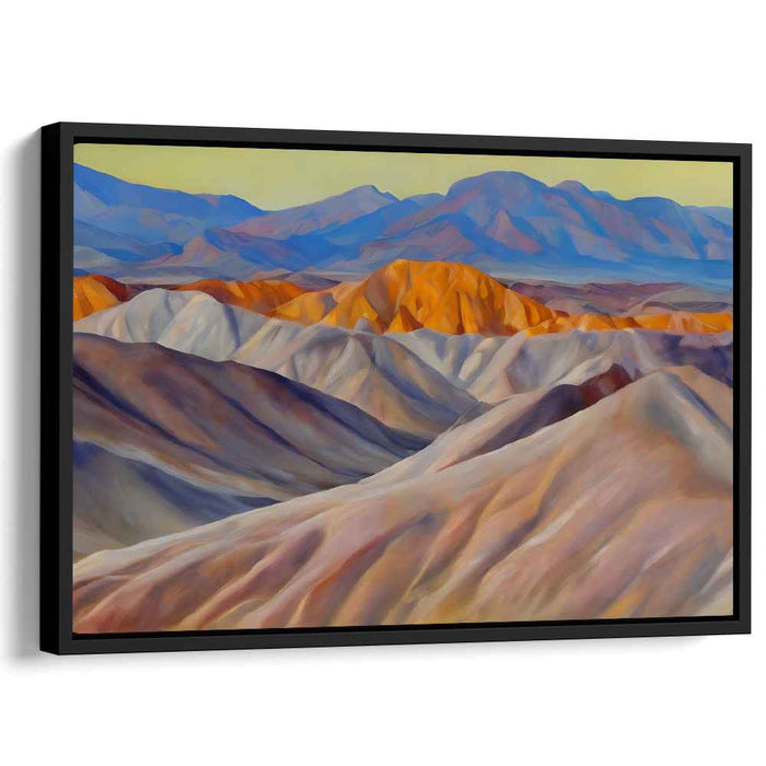 Abstract Peaks: A Modernist Landscape of Vibrant Mountains