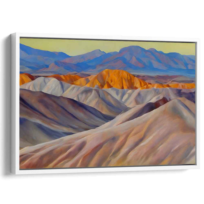 Abstract Peaks: A Modernist Landscape of Vibrant Mountains