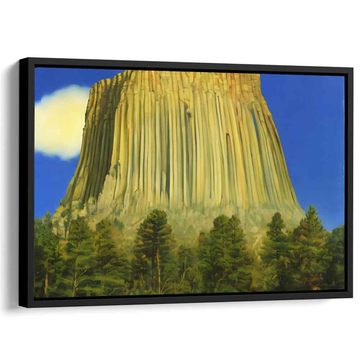 Natural Reflections: Realistic Landscape Canvas Art Print