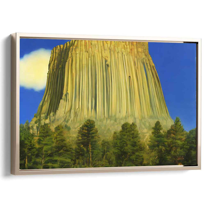 Natural Reflections: Realistic Landscape Canvas Art Print