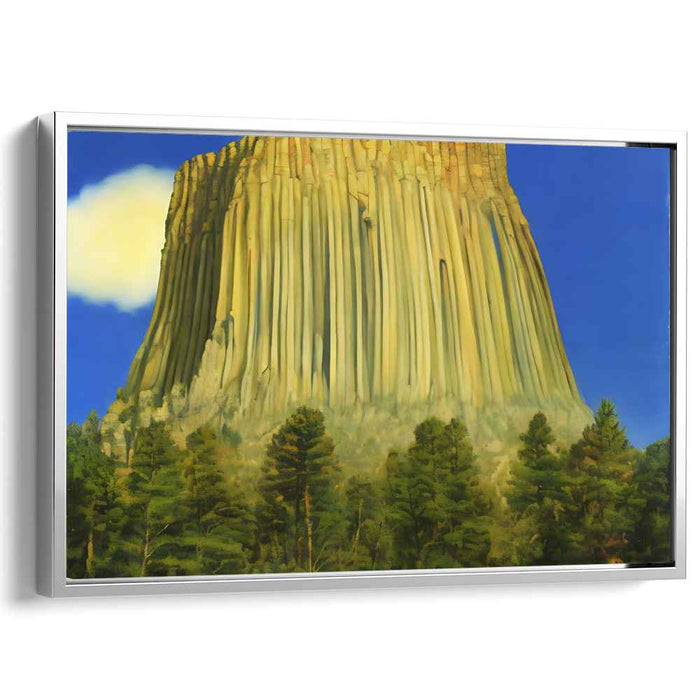 Natural Reflections: Realistic Landscape Canvas Art Print