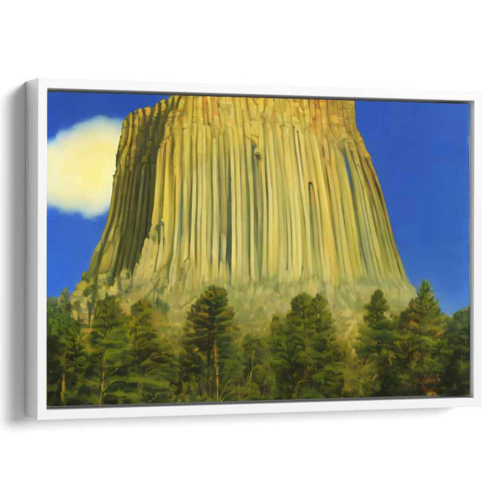 Natural Reflections: Realistic Landscape Canvas Art Print